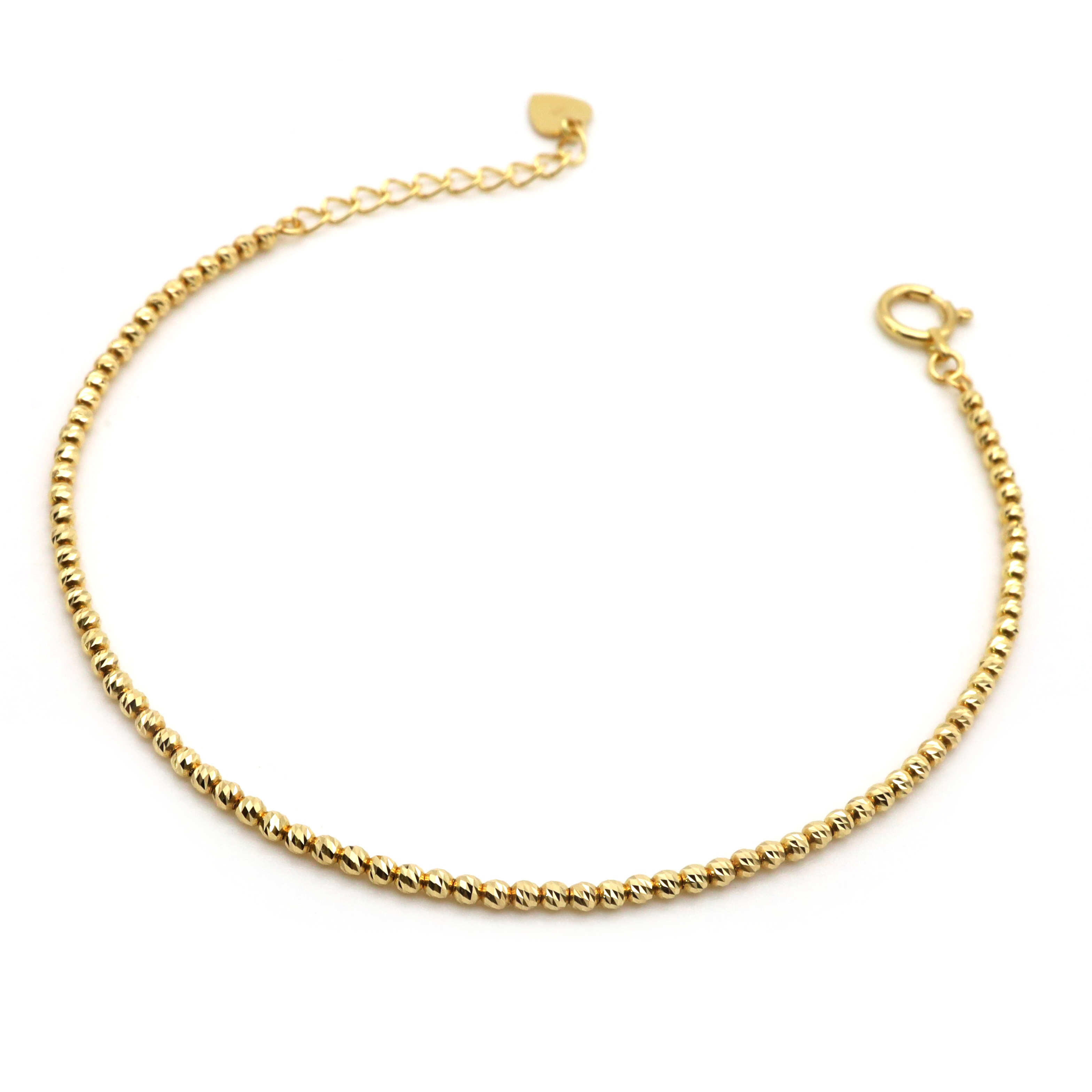 18K YG M-LC-1.8 AJ 7"