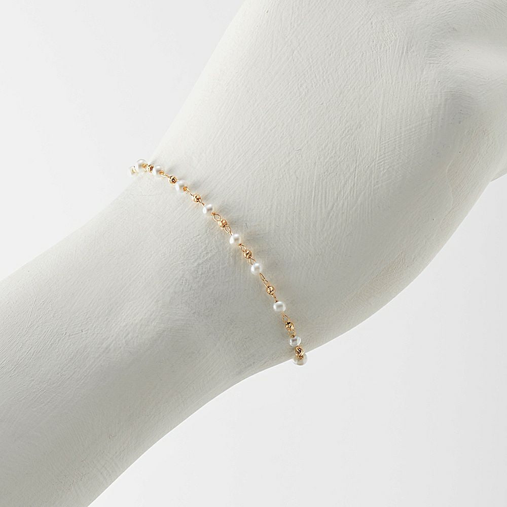 18K ROSE M-PEARL1 R 7"