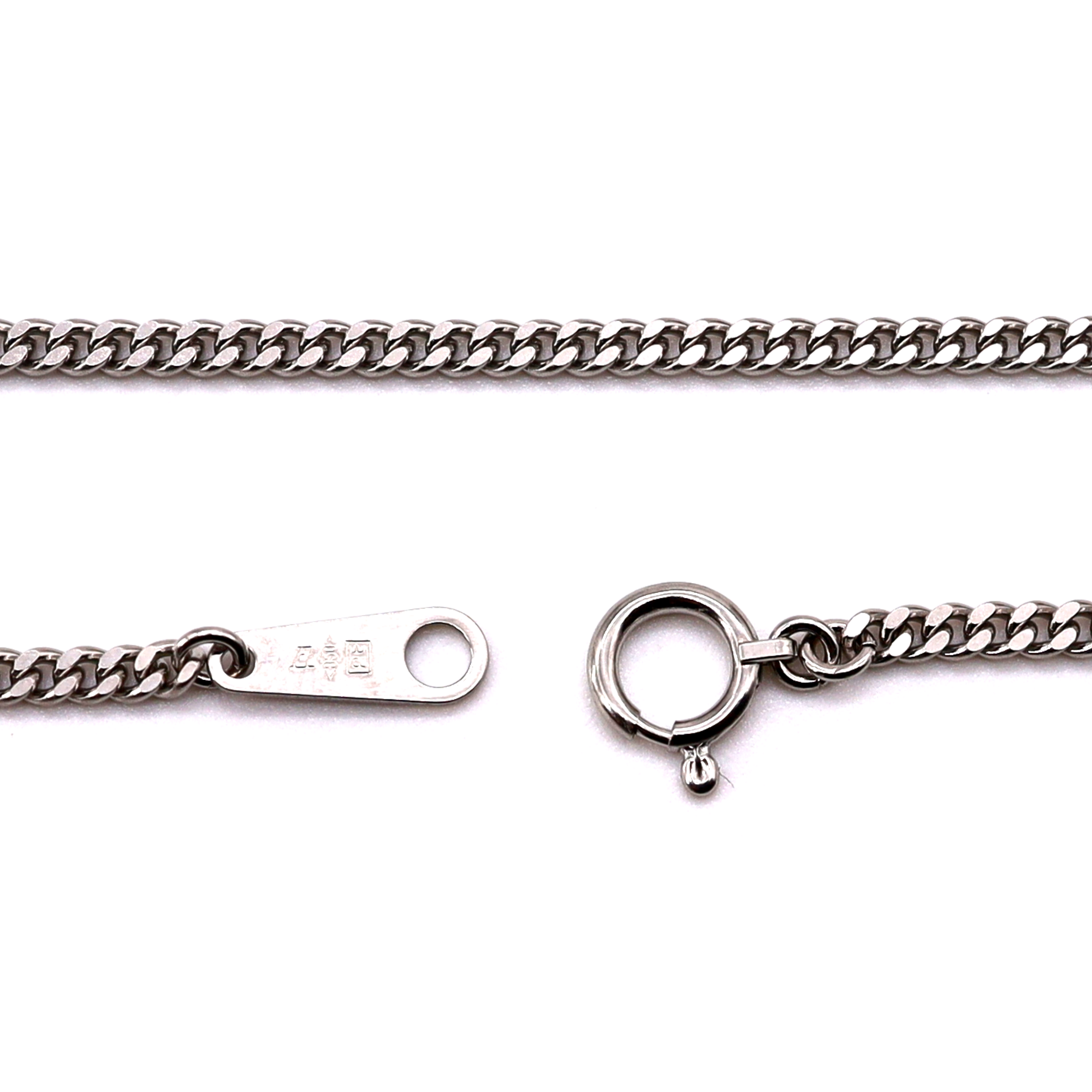 PT850 CURB-2DC NECKLACE