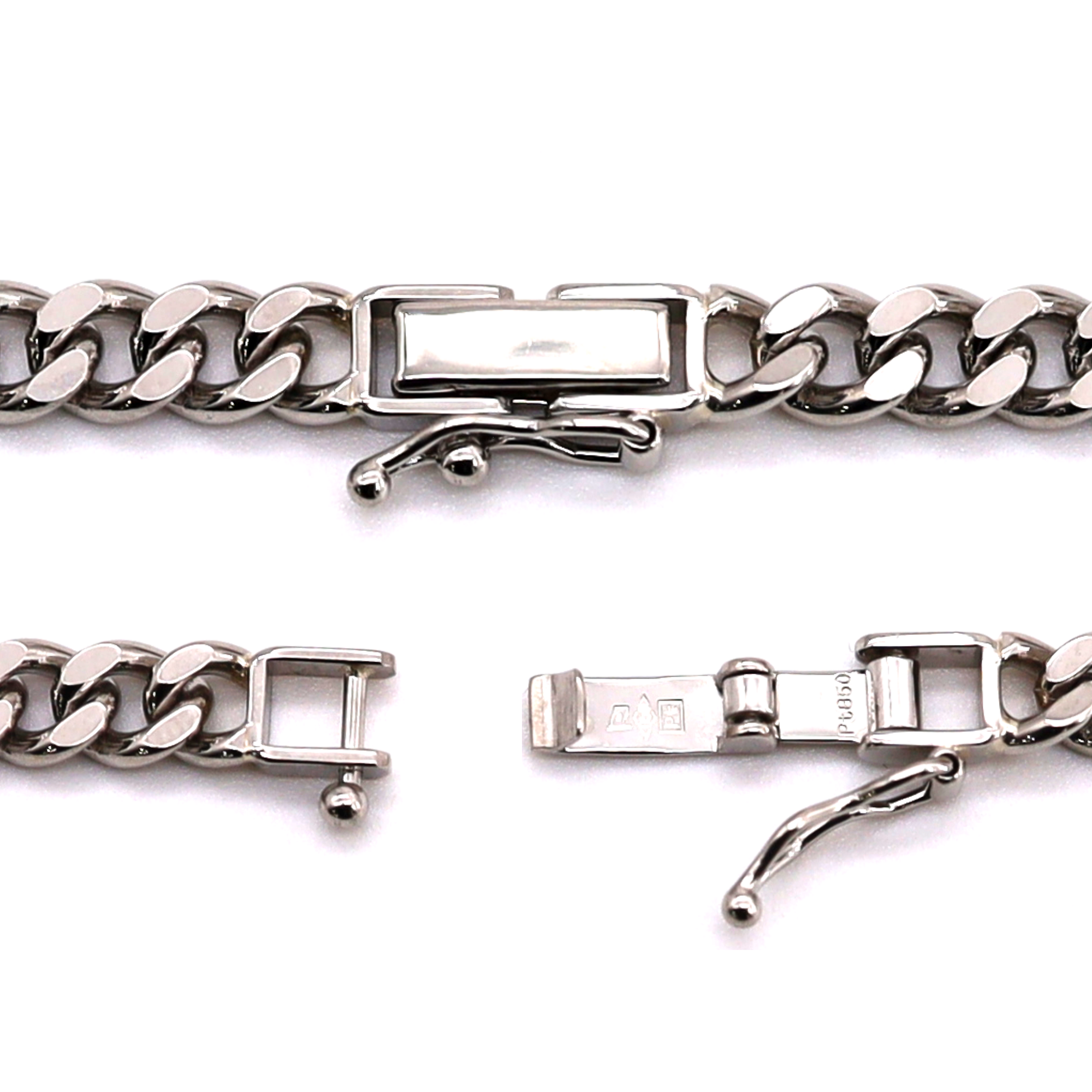 PT850 CURB-2DC NECKLACE