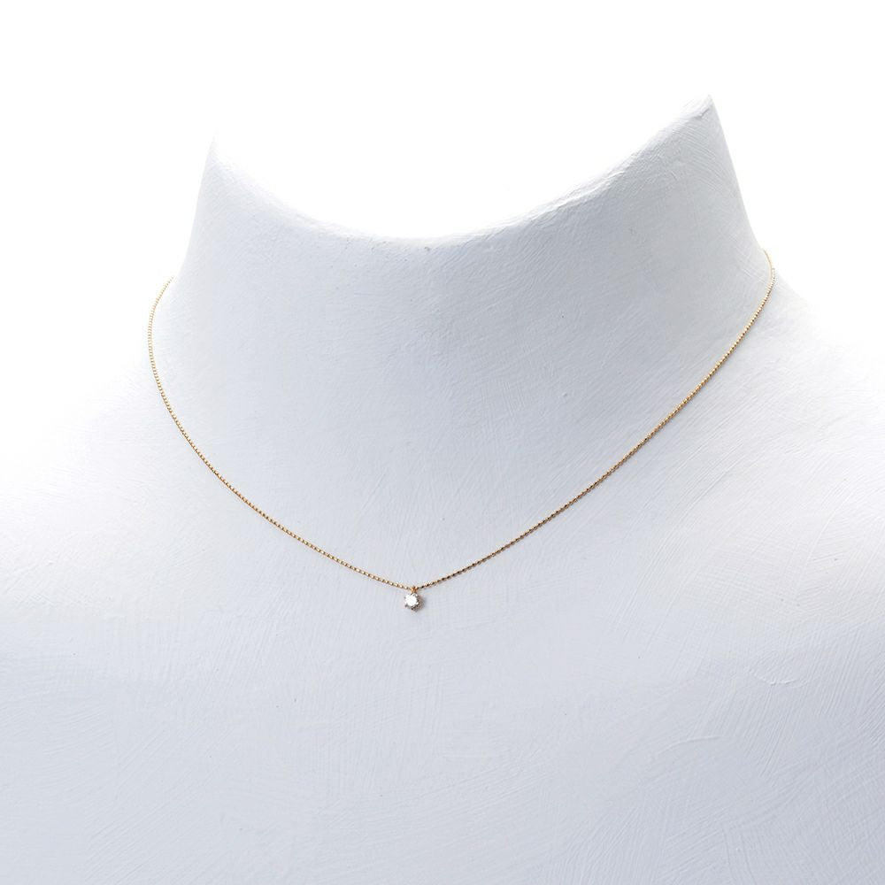 18K ROSE ST-1500A-R0.1CT 16"