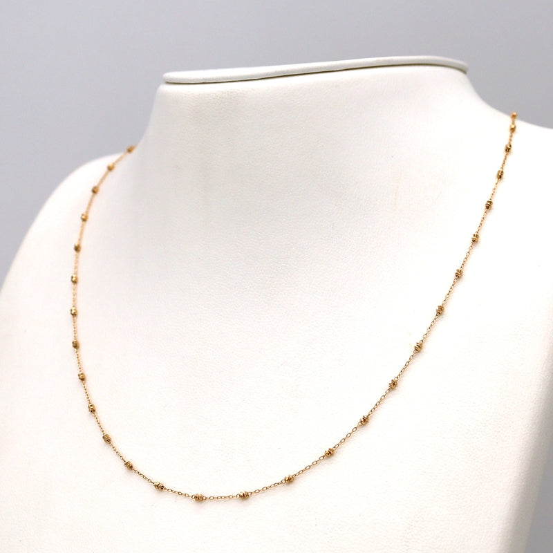 18K ROSE SZ103-R MV 18"