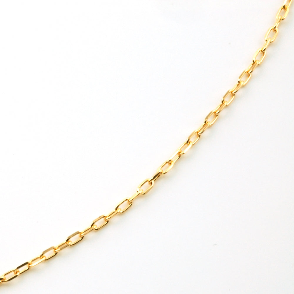 18K YG ANCHOR-DC PIN SLIDE