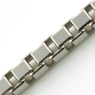 18K WG VENETIAN PIN SLIDE