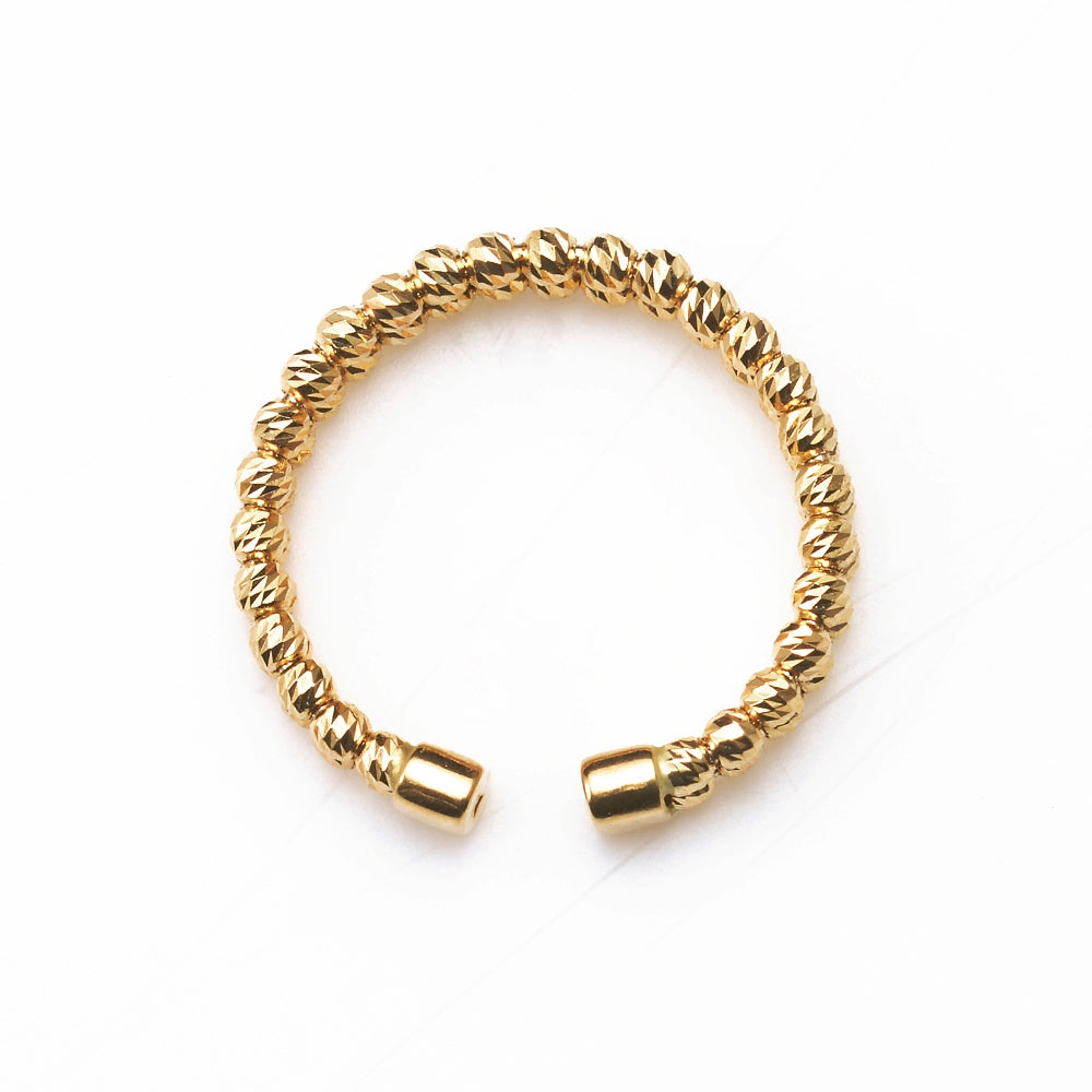 18K MARINA RING 2 LINES