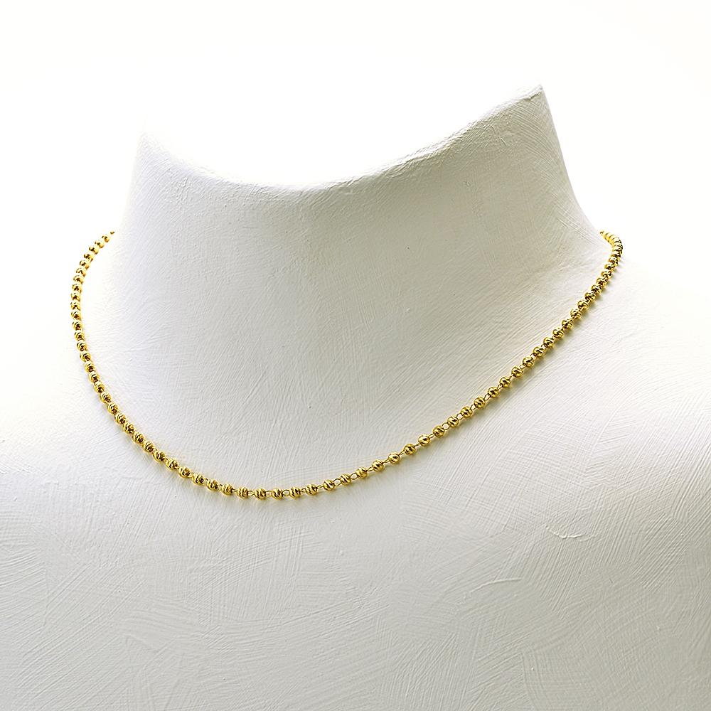 18K YG M-TC-2.5 MV 18"