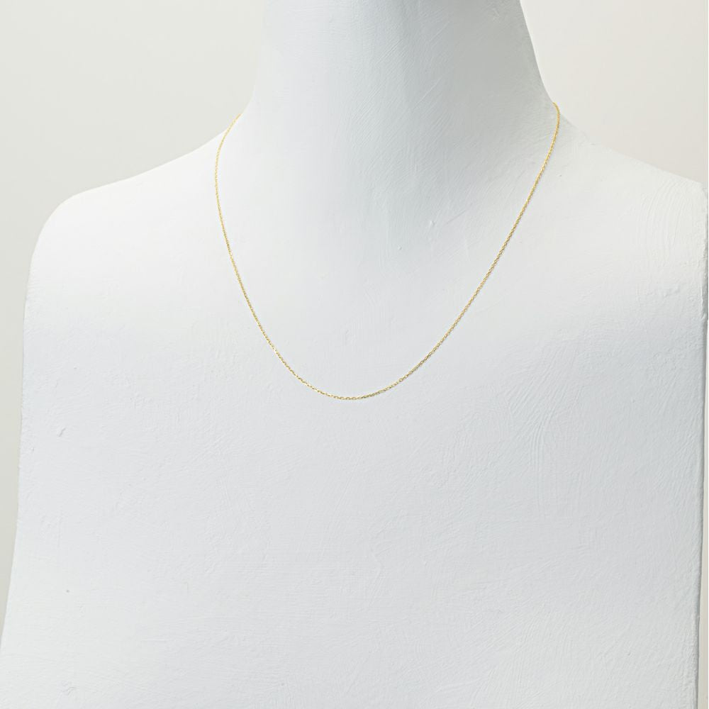 [SALE] 18K YG ANCHOR-DC PIN SLIDE 18" /0.5mm