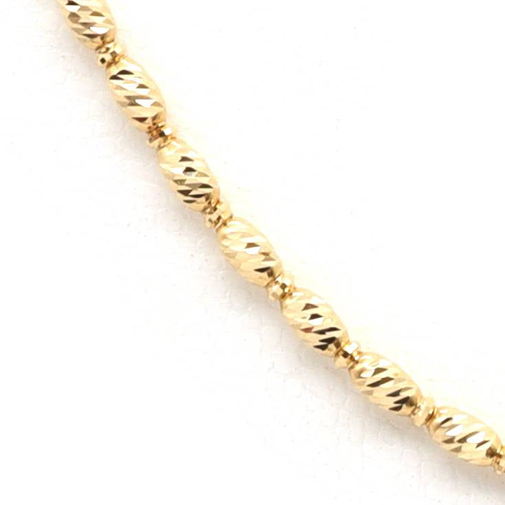 18K YG 102047 MV 18"