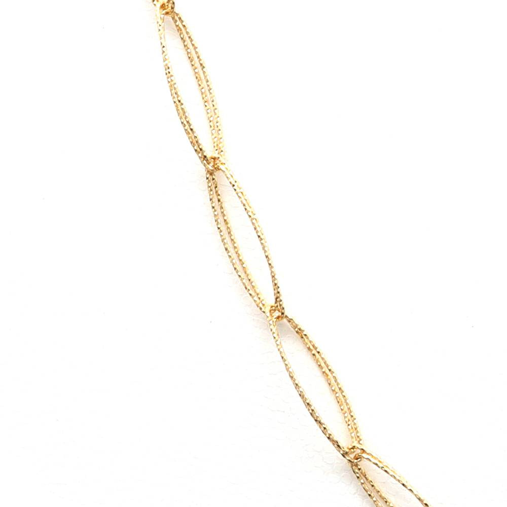 18K YG 102586 MV 18"