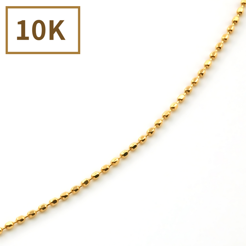 10K YG BALL CHAIN