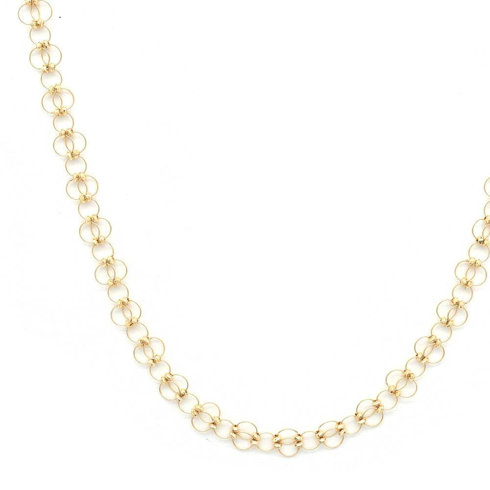 18K YG 132039 MV 18"