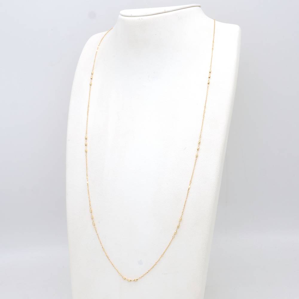 18K YG 132681 28"