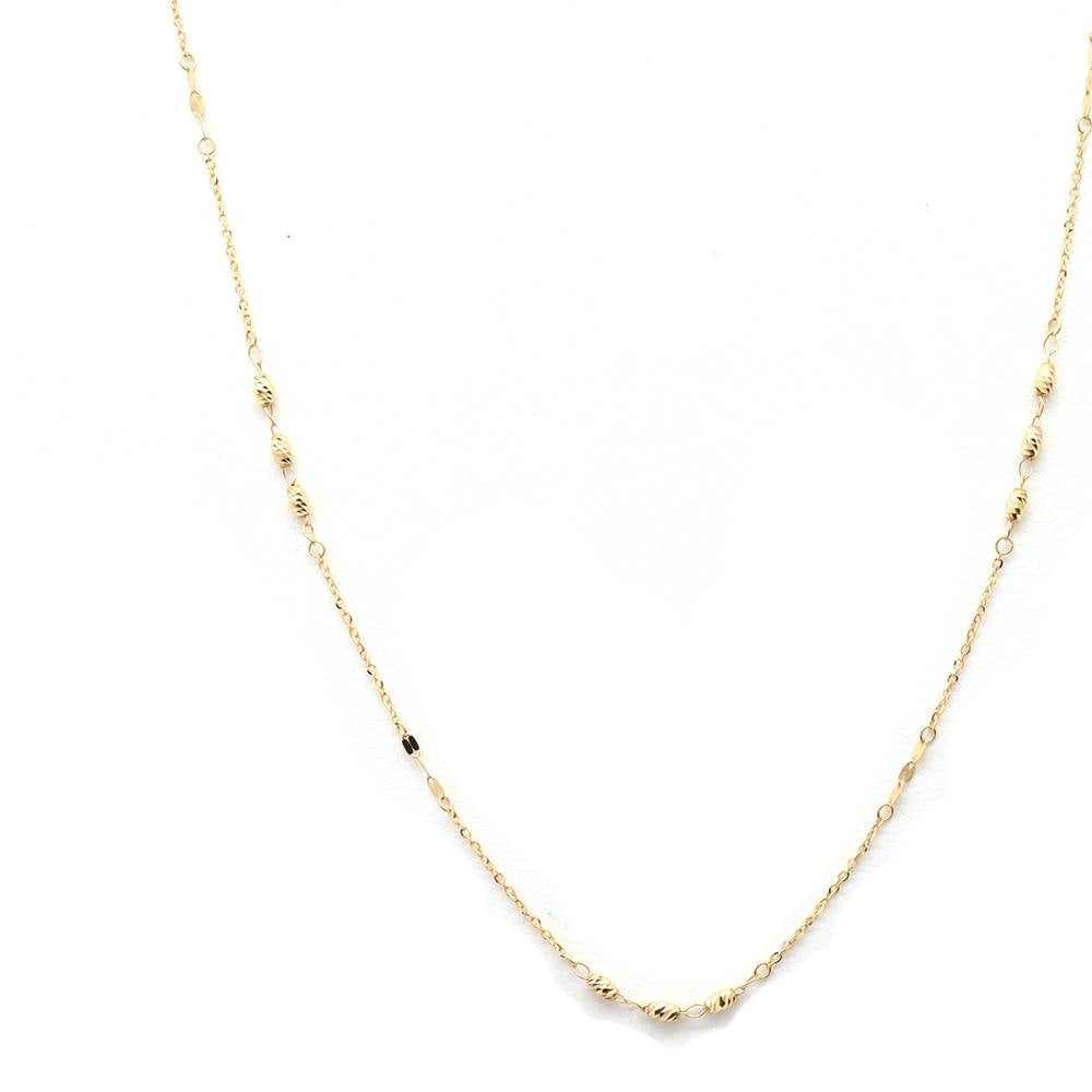 18K YG 132681 28"