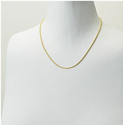 [SALE] 18K YG HR035 18"