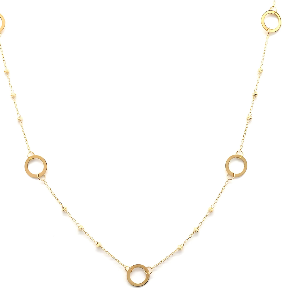 18K YG 120043 MV 18"