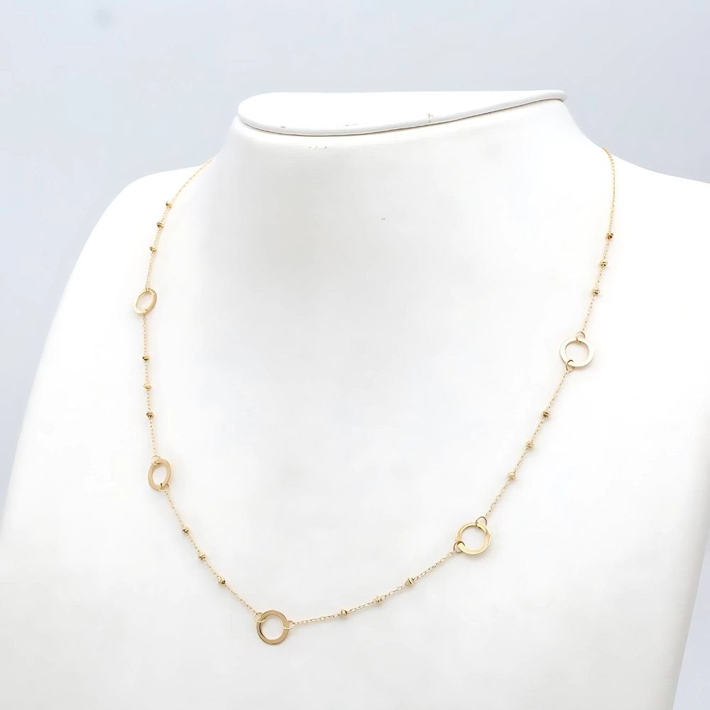 18K YG 120043 MV 18"