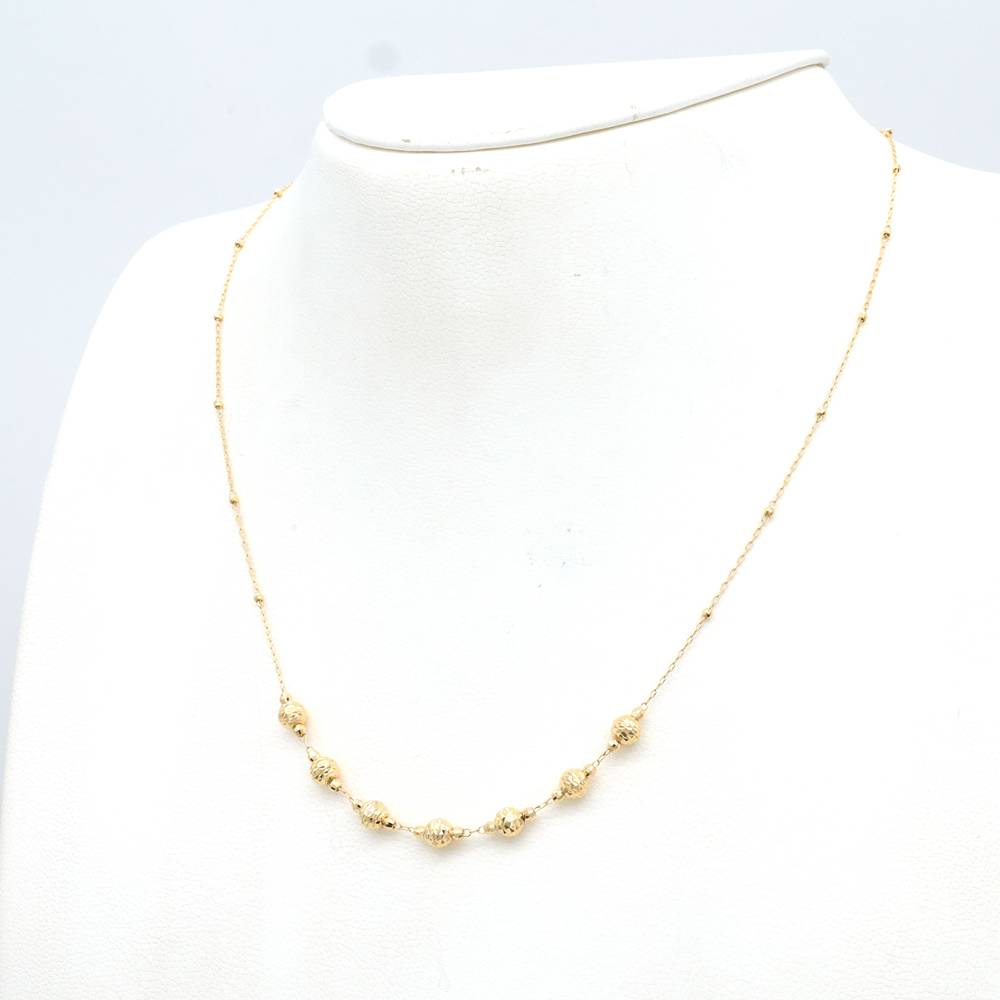 18K YG AN-03445 MV 18"