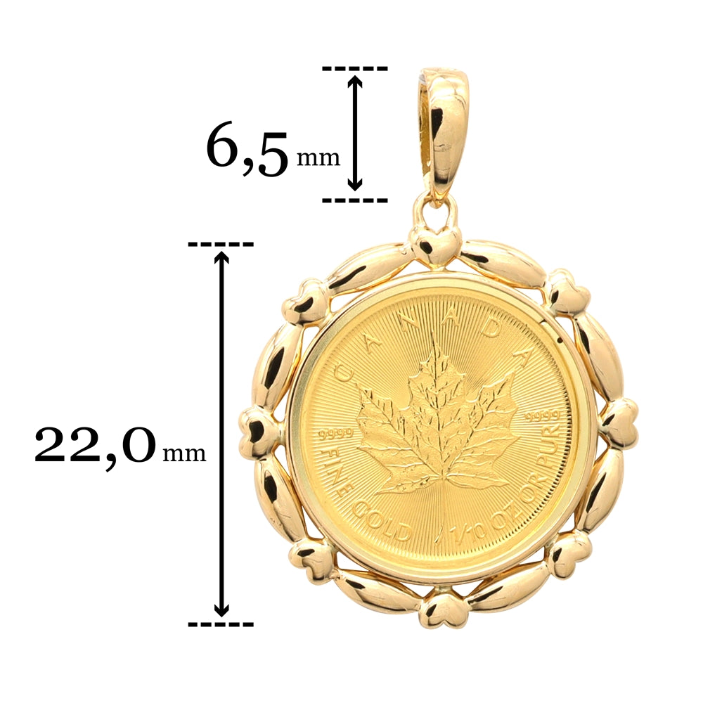 18K YG CMP-K160-1/10