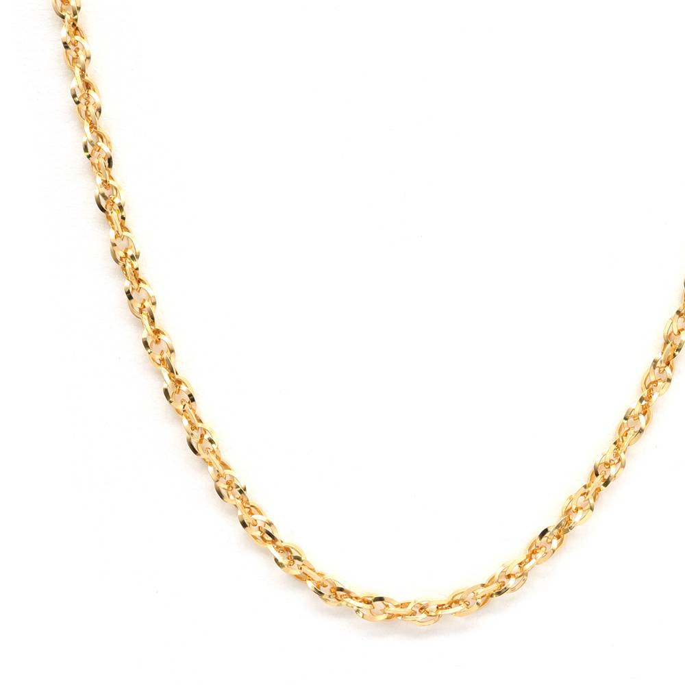 18K YG DOUBLE DX60 20"