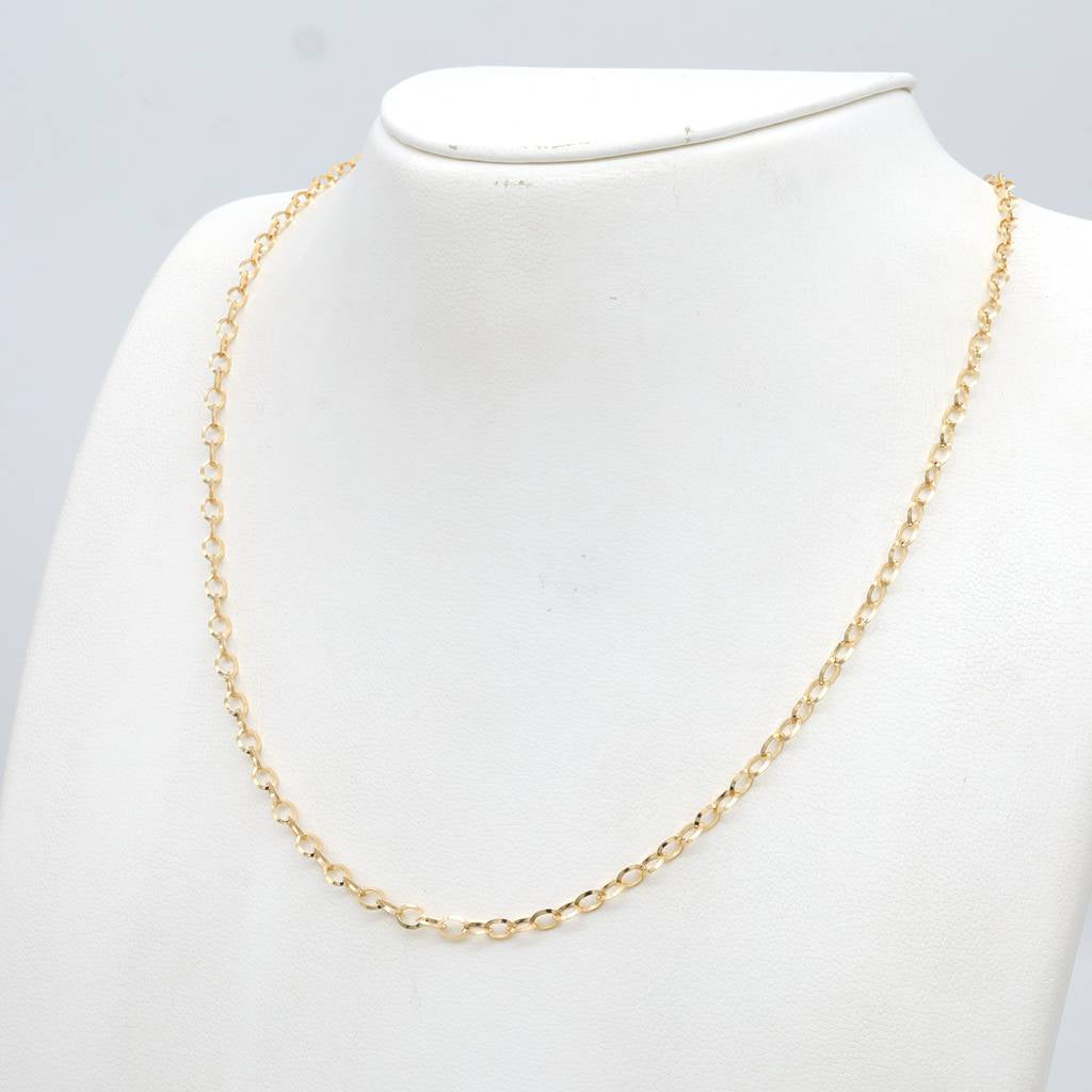 18K YG SINGLE DX60 20"