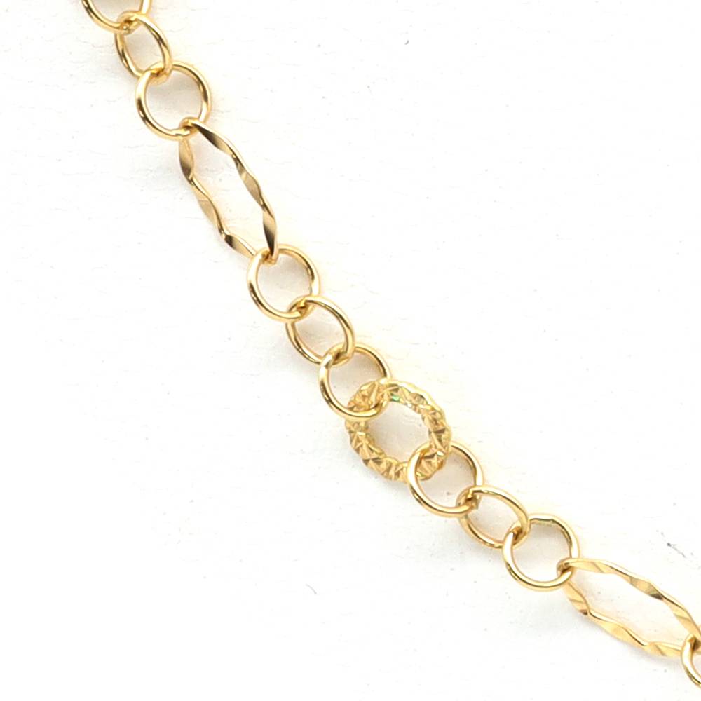 18K YG K-N10780 18"
