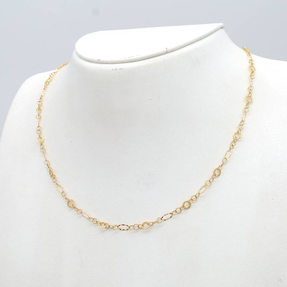 18K YG K-N10780 18"