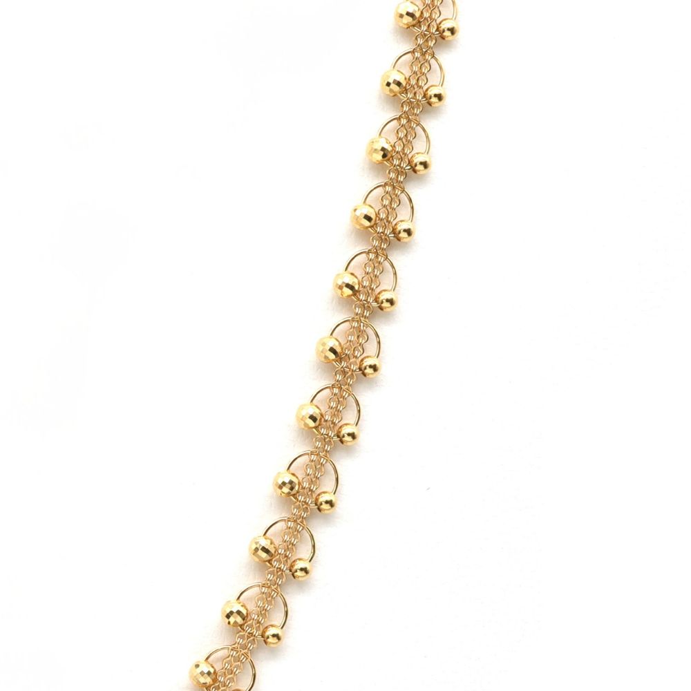 18K YG LUNA002 MV 18"