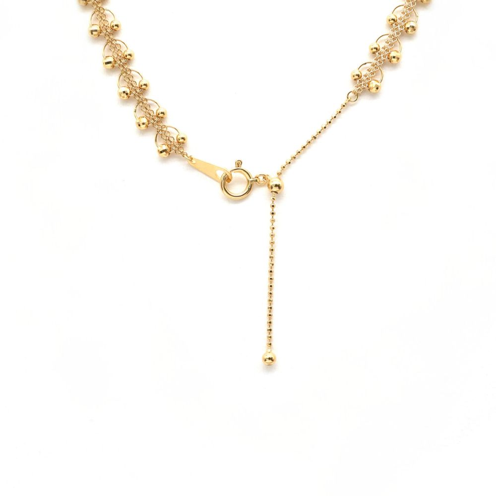 18K YG LUNA002 MV 18"