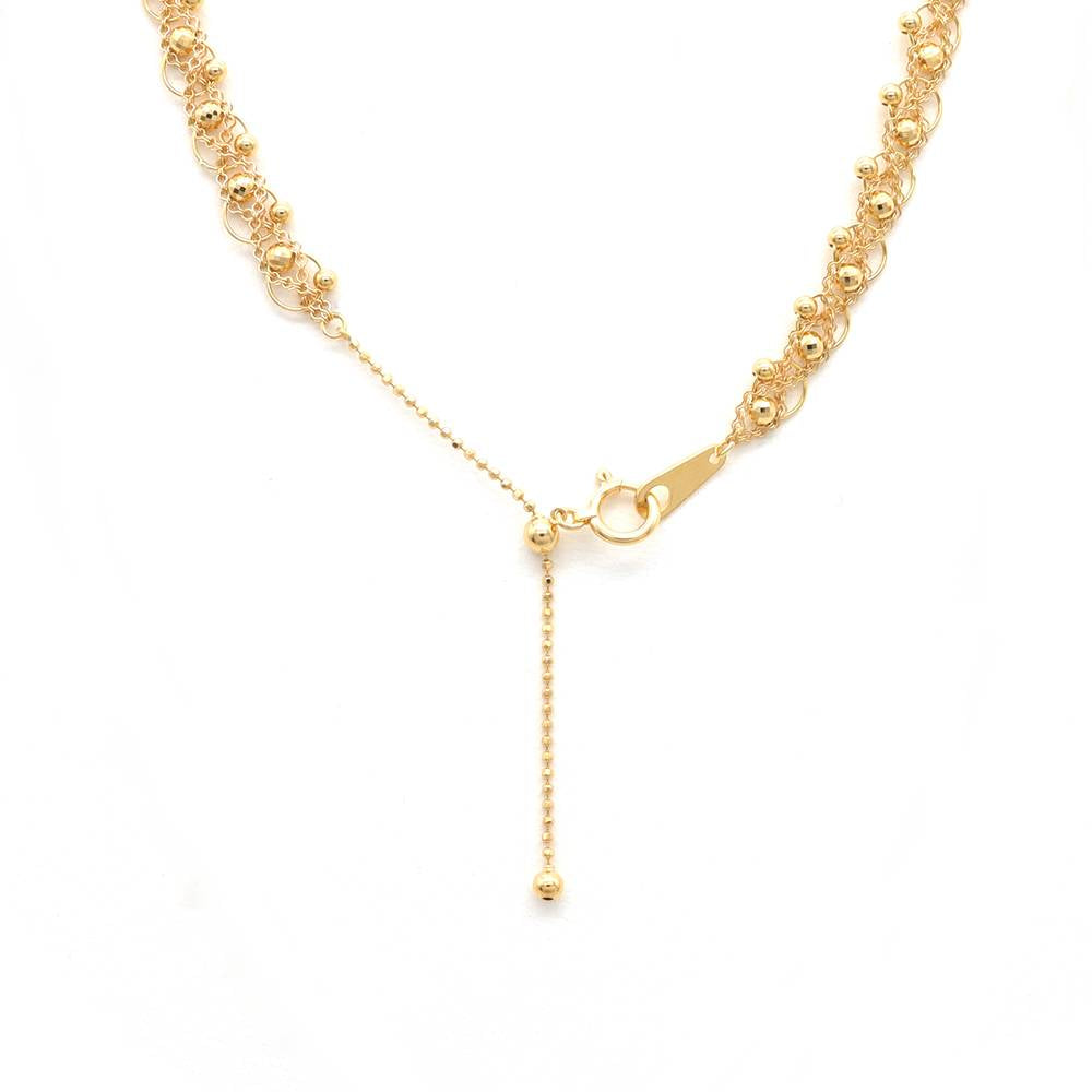 18K YG LUNA001 MV 18"