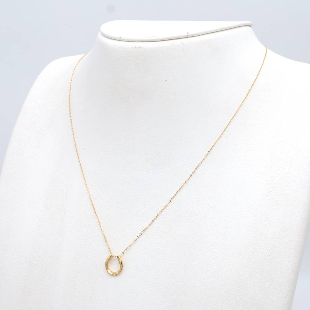 18K YG PDNC-BATEI 18"