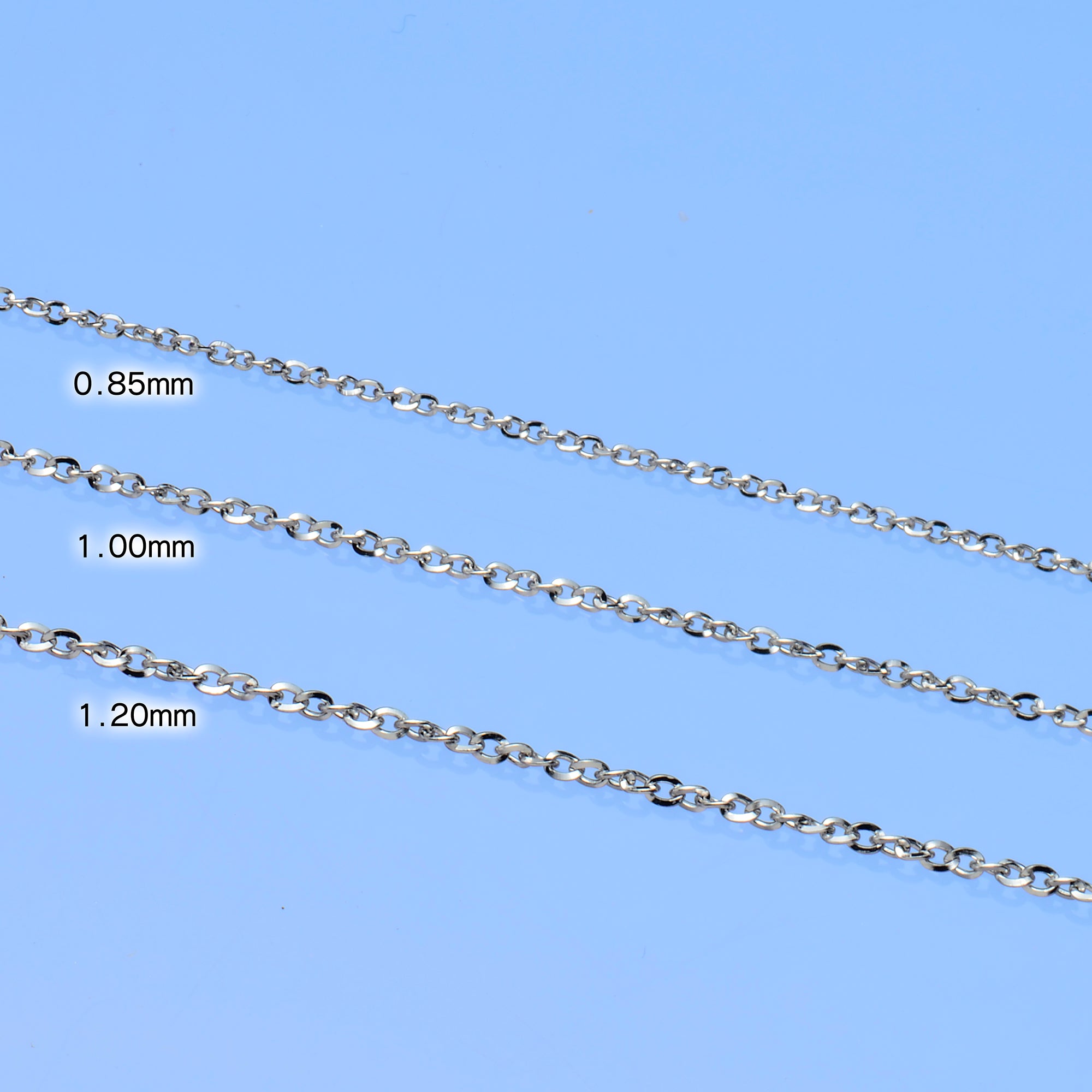 Platinum Luce Chain Necklace Wholesale | Aurora Trading Co.,Ltd.