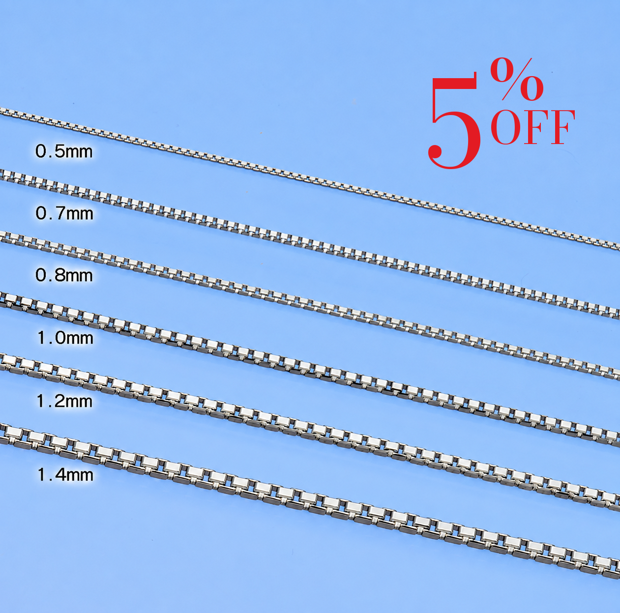 PT BOX CHAIN(VENETIAN)