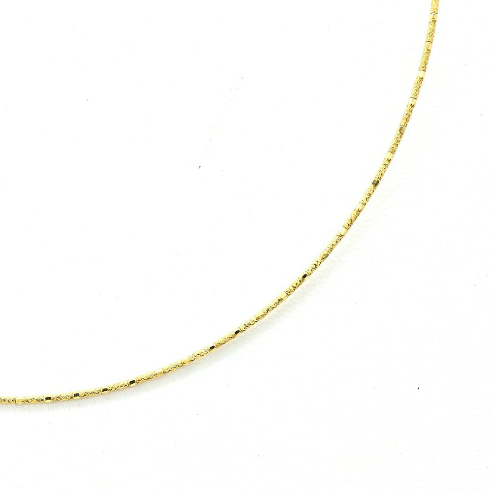 18K YG AIKO JV 18"