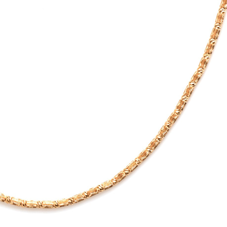 18K ROSE S-845-R MV 18"
