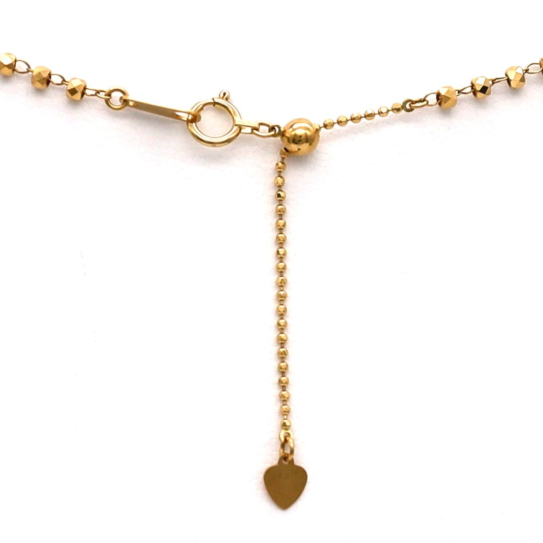 18K YG 107346 MV 18"