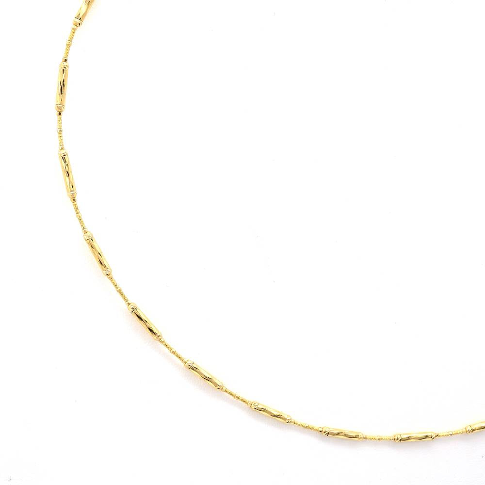 18K YG 107923 28"