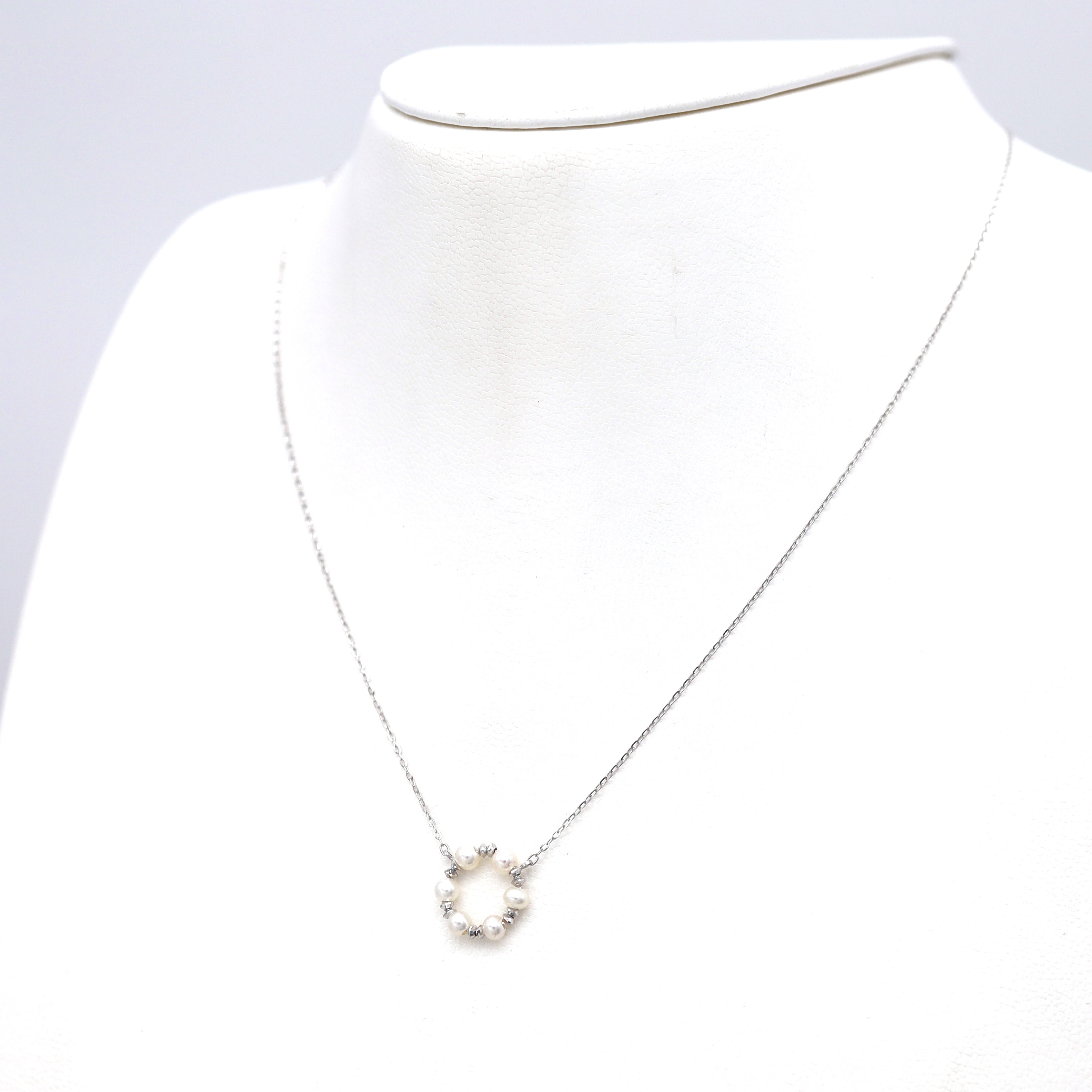 18K WG AO PEARL-W MV 18"