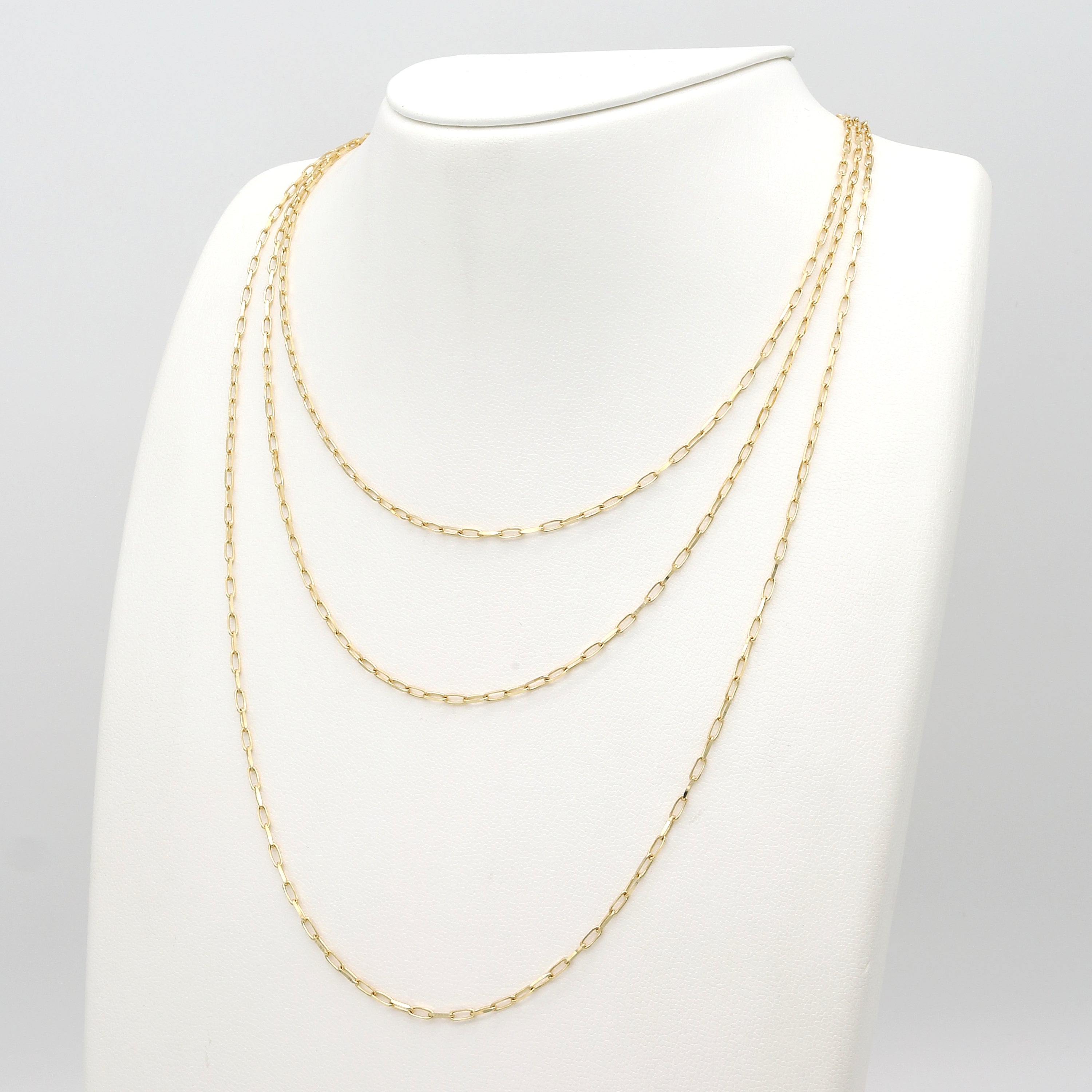 アクセサリー 19SO 24/7 18k necklace Nuragold 18k Real Yellow Gold 5mm Rope Chain Diamond Cut
