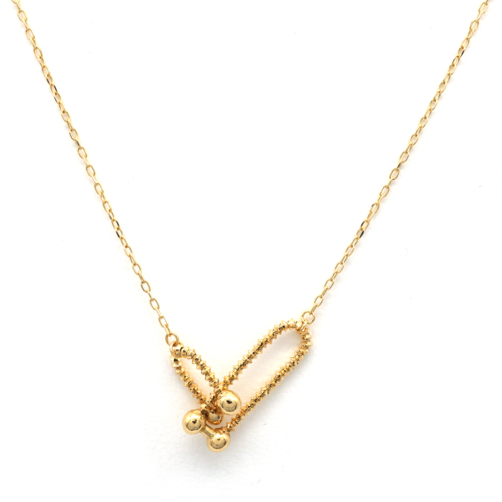 18K YG 109291 MV 18"