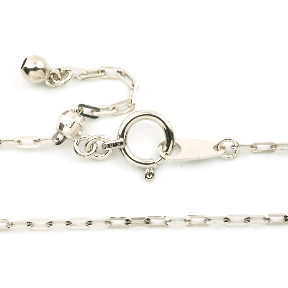 18K WG LEON (SMALL CLIP)