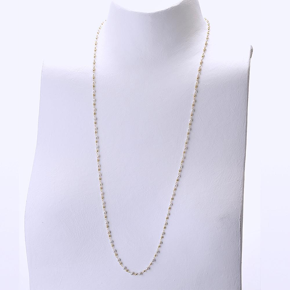 18K YG M-PEARL1 32"